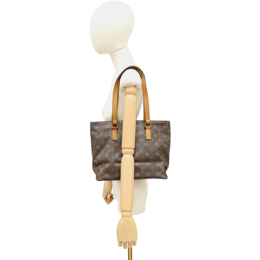棕色 原花帆布 Cabas Piano Tote 肩背包 M51148【LOUIS VUITTON LV 路易威登】 M51148-11