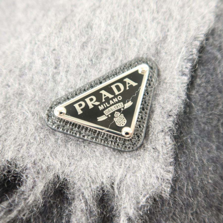 PRADA 羊絨Scarf 180x28圍巾-6