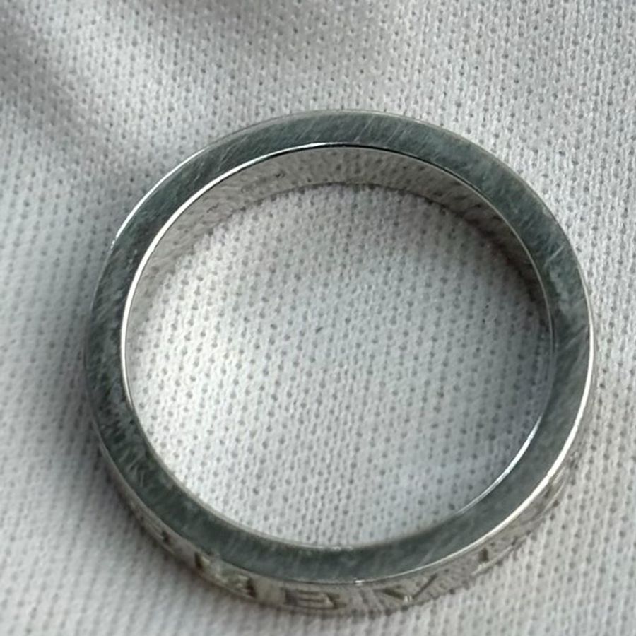 BVLGARI寶格麗B.ZERO1白金帶鑽戒指-6