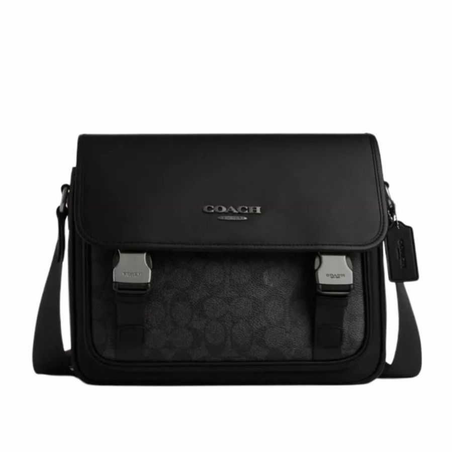 Coach 男士 徽標單肩包均碼碼28cm*7.6cm*22cm-5