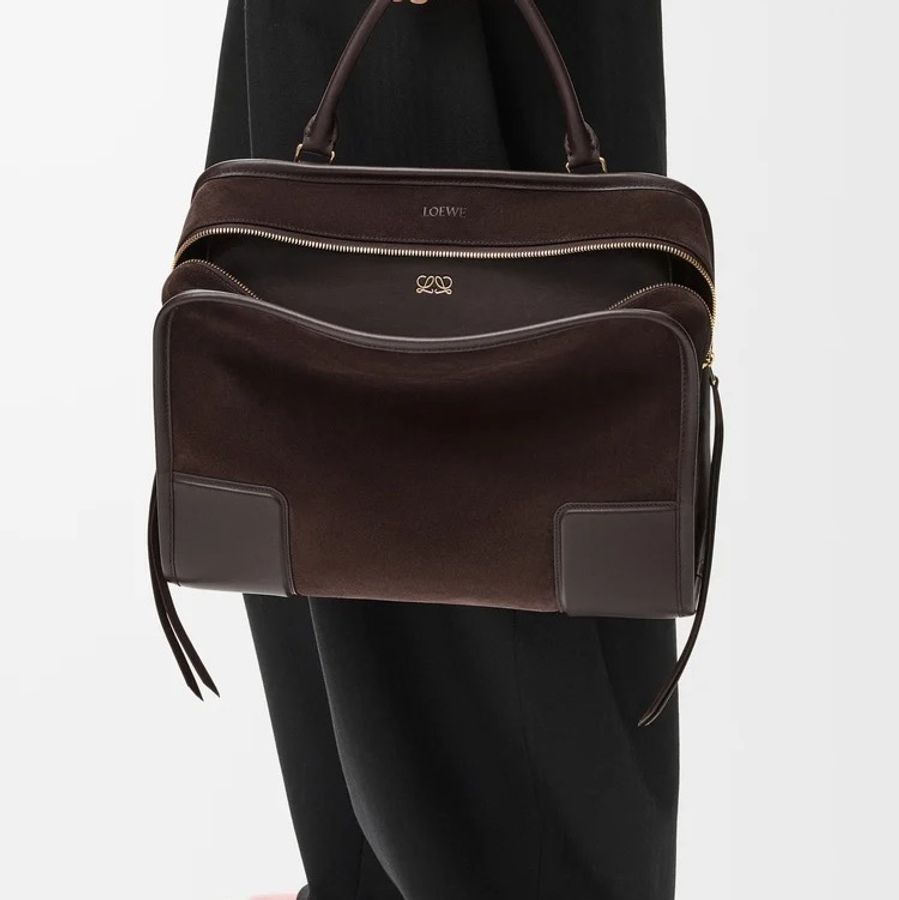 Loewe 女士 大號 Amazona 180 徽標單肩包均碼碼大號、34.5cm*14cm*27cm-0
