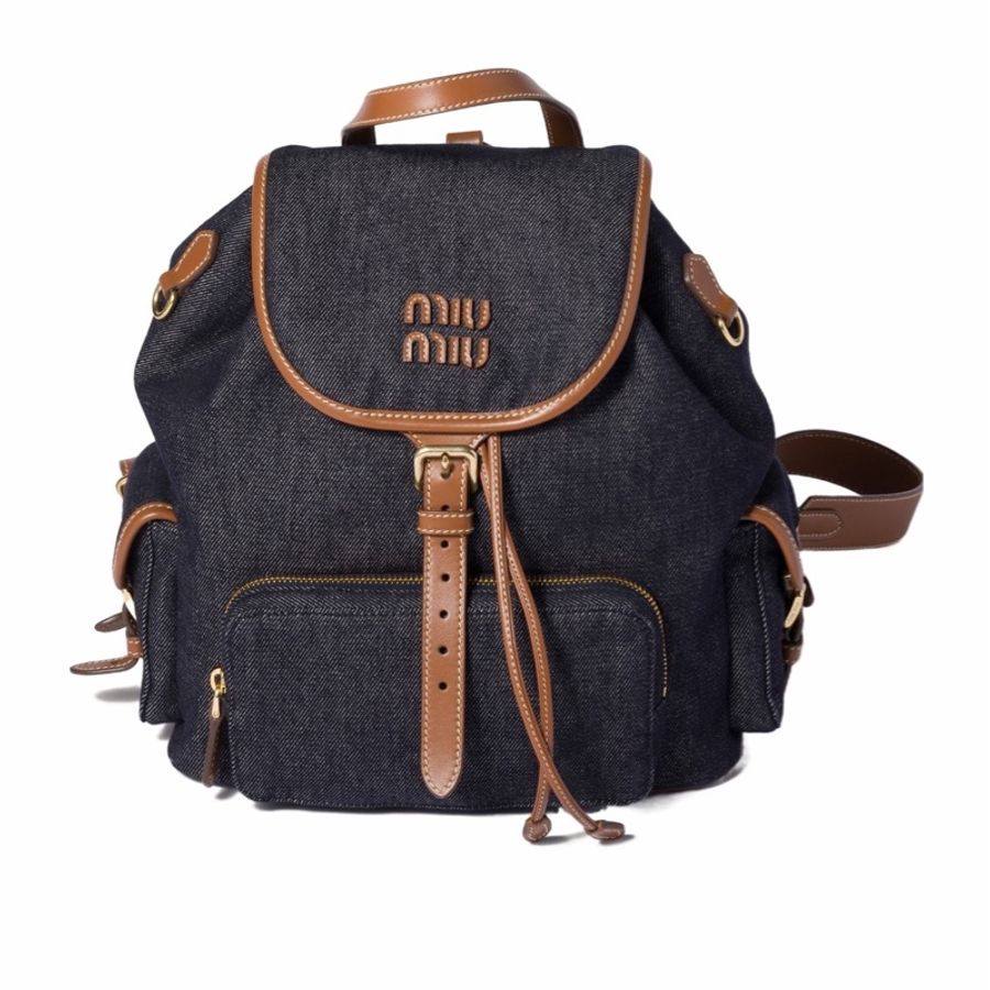 Miu Miu 女士 Miu Backpack雙肩包均碼碼25cm*12.5cm*29.5cm-3