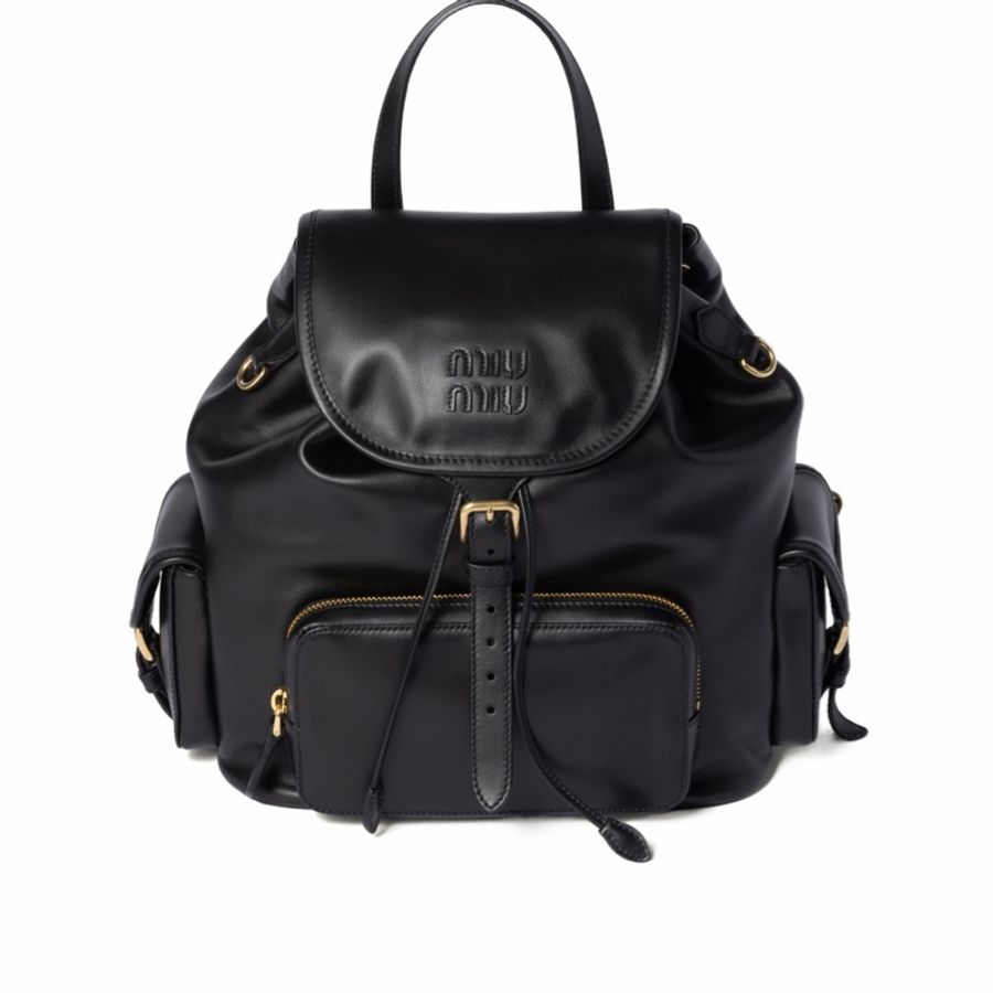 Miu Miu 女士 翻蓋雙肩包均碼碼29.5cm*12.5cm*25cm-0