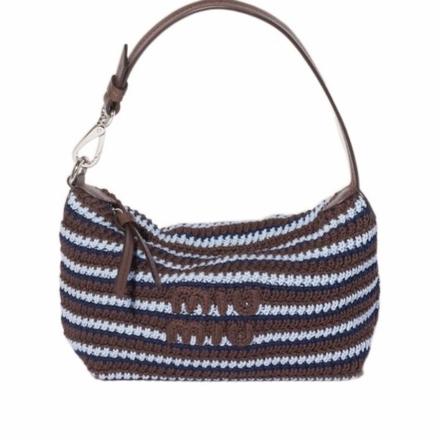 Miu Miu 女士 鈎編手拿包均碼碼18.5cm*10cm*14cm-1