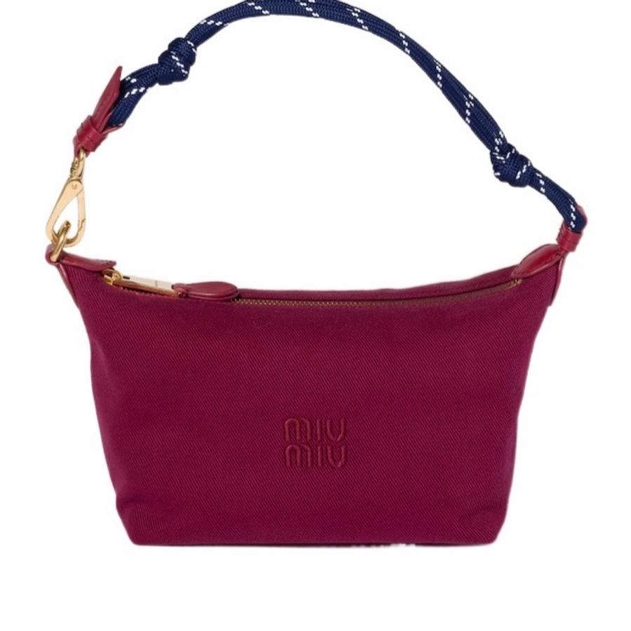 Miu Miu 女士 華達呢小袋均碼碼常規、18.5cm*10cm*14cm-0