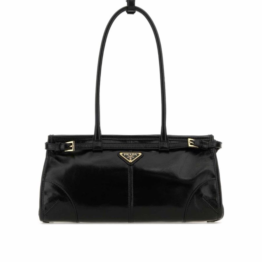 Prada 女士 中號皮質手提包均碼碼32cm*12cm*15.5cm-0