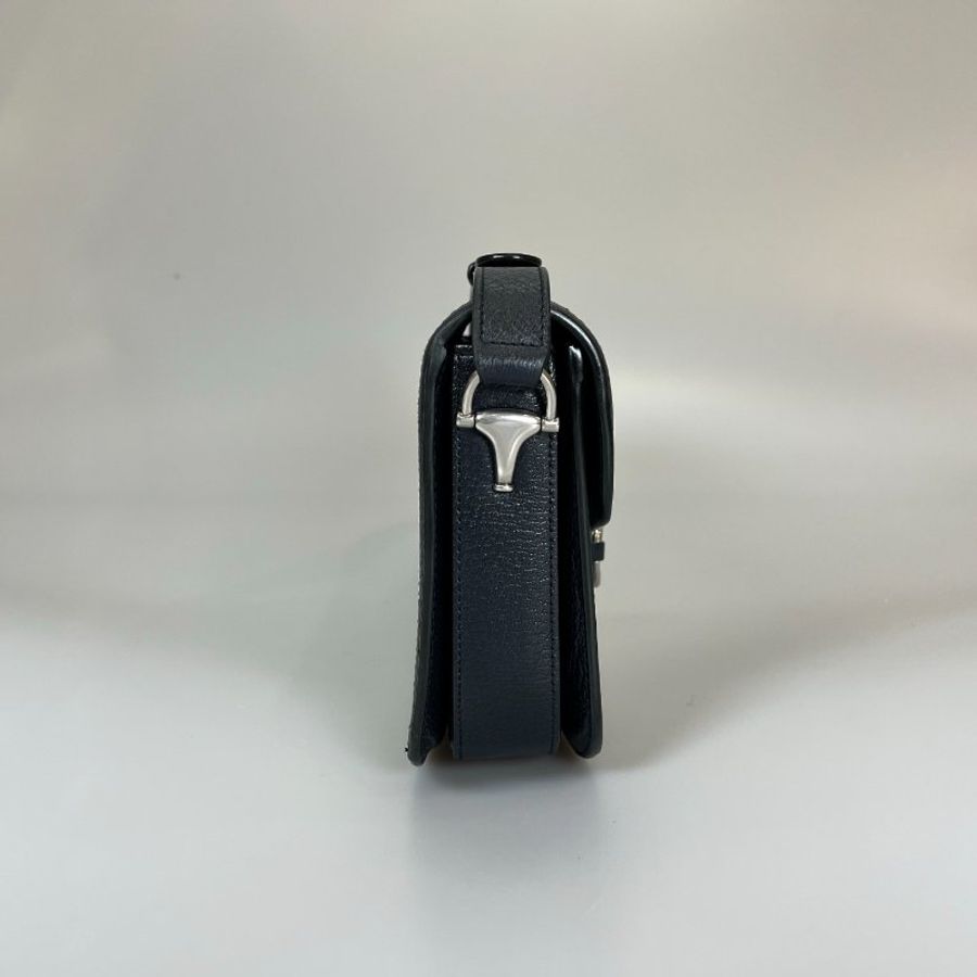 GUCCI 602201 藍色1955肩背包 小號-2