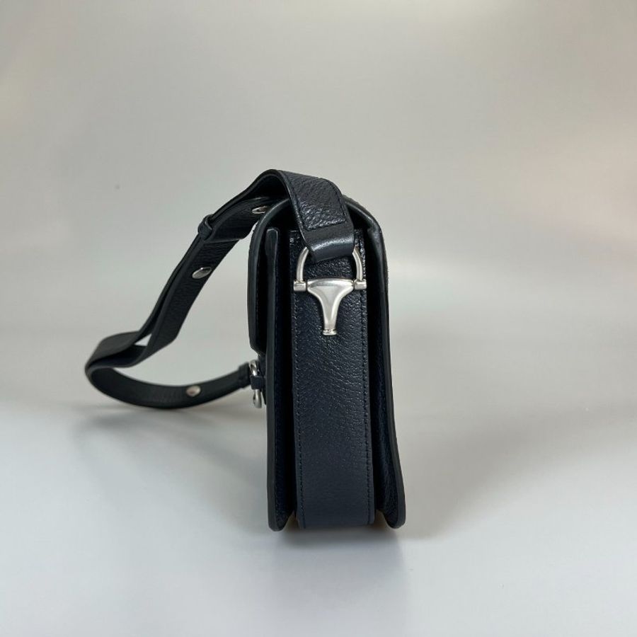 GUCCI 602201 藍色1955肩背包 小號-3