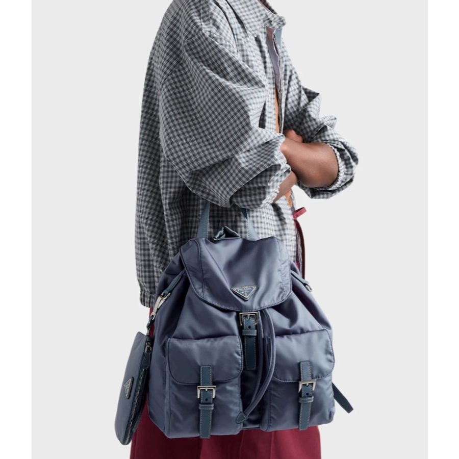 Prada 女士 中號 Re-Nylon 背包均碼碼30cm*15cm*32cm-3
