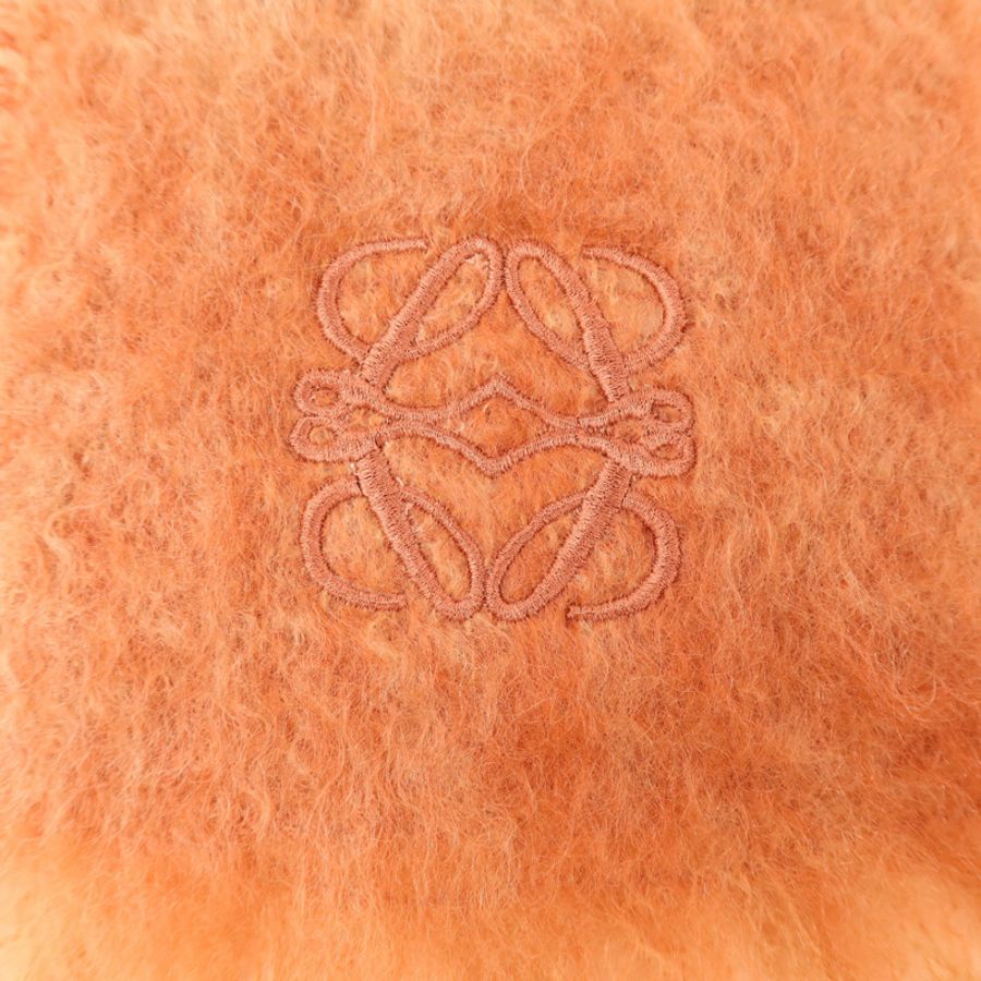 LOEWE Mohair/羊毛Anagram Scarf 140x19圍巾-5