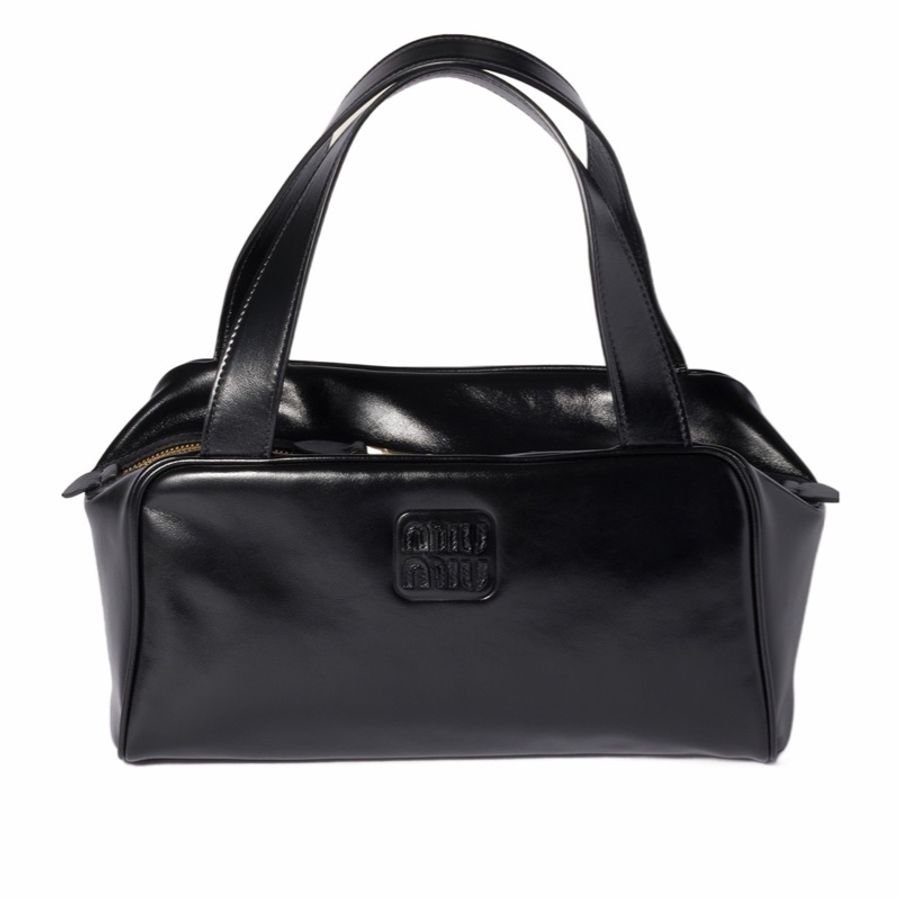 Miu Miu 女士 皮革手提包均碼碼28cm*13cm*15cm-0