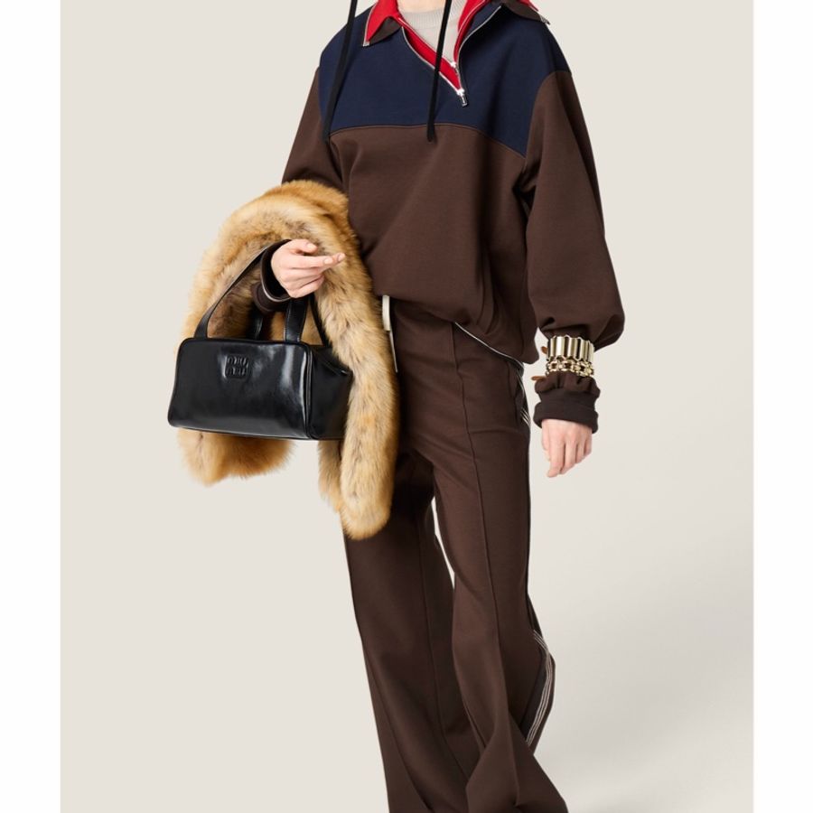 Miu Miu 女士 皮革手提包均碼碼28cm*13cm*15cm-4