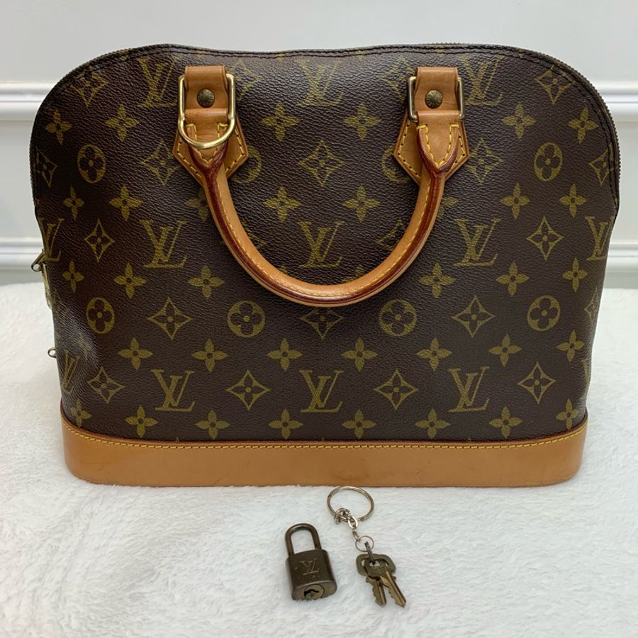 🤎中古款 LV帶鎖貝殼手袋-0