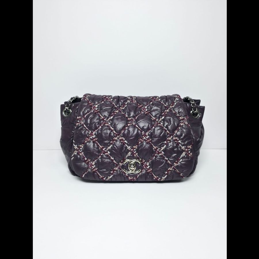 Chanel - Stitch Bubble Accordion Flap Bag-1