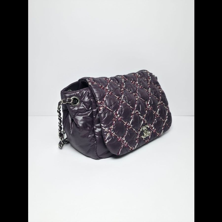 Chanel - Stitch Bubble Accordion Flap Bag-3