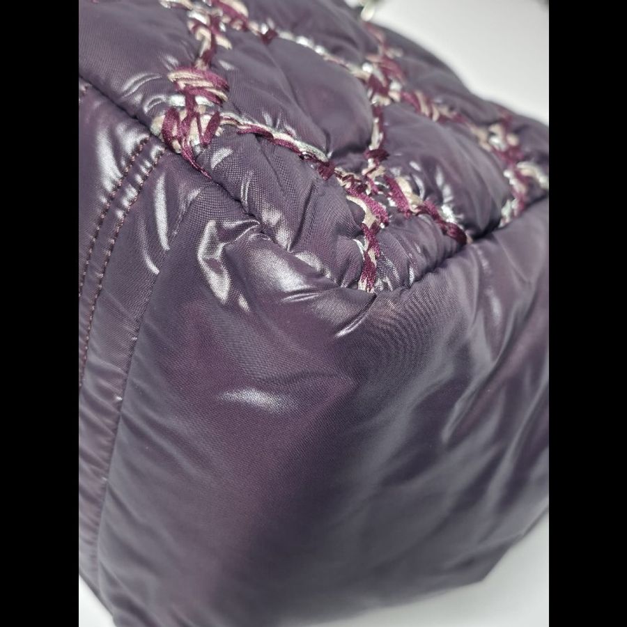 Chanel - Stitch Bubble Accordion Flap Bag-9