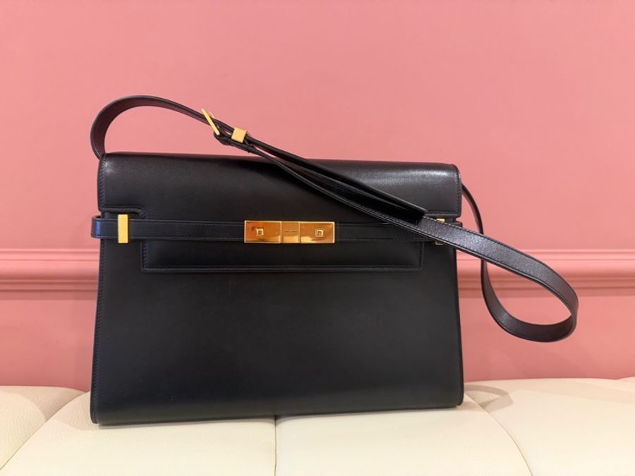 Saint Laurent (YSL) Manhattan 曼哈頓包 雋永黑金組合-5