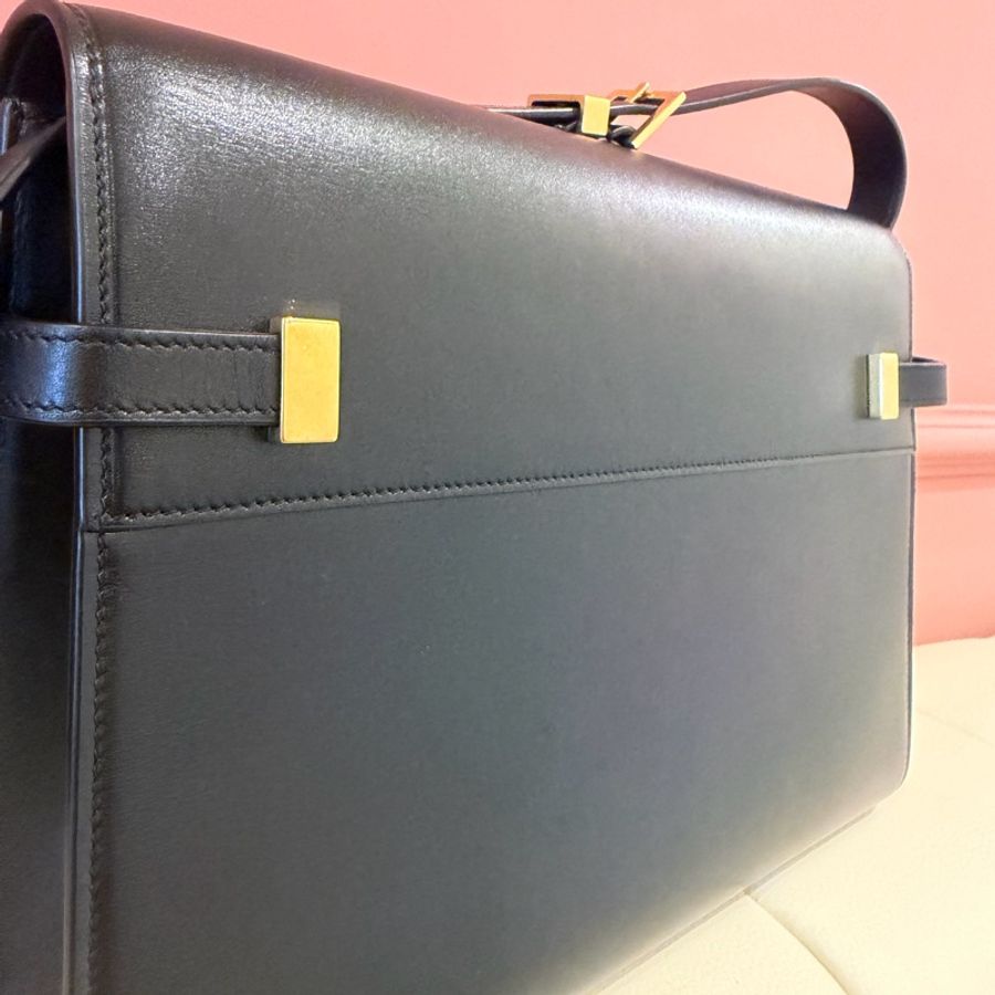Saint Laurent (YSL) Manhattan 曼哈頓包 雋永黑金組合-10