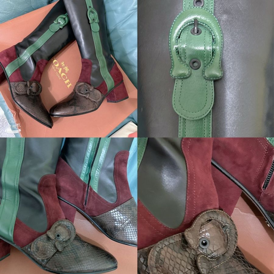 二手Coach 長筒靴子(原價25000元)-1