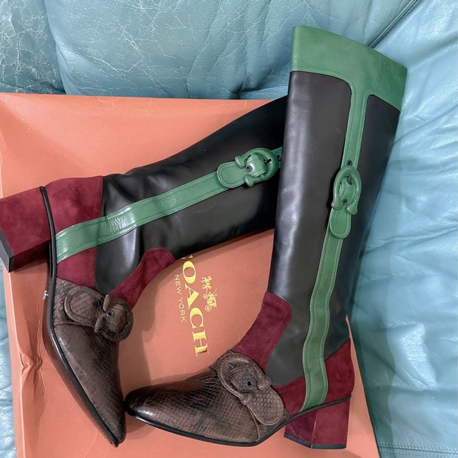 二手Coach 長筒靴子(原價25000元)-13