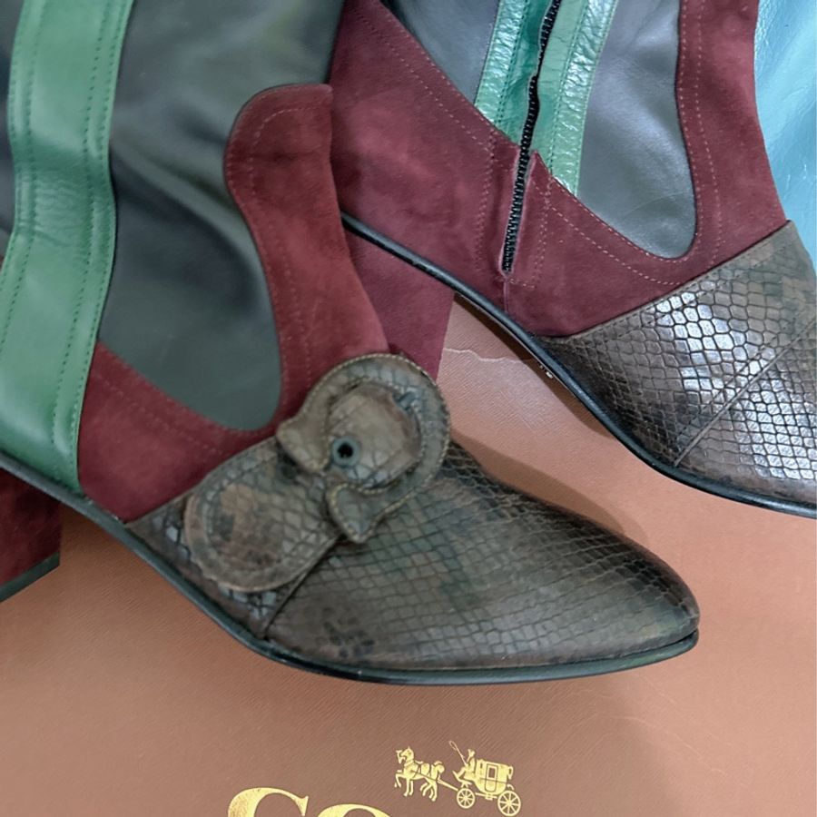 二手Coach 長筒靴子(原價25000元)-14