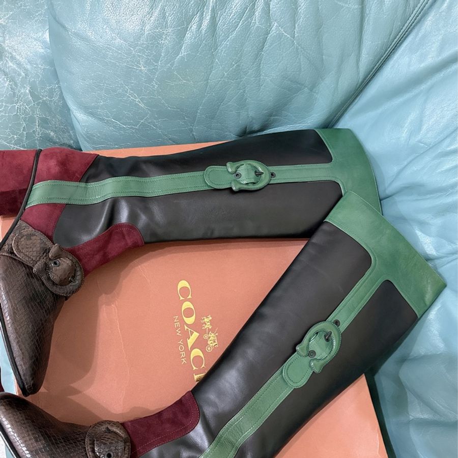 二手Coach 長筒靴子(原價25000元)-31