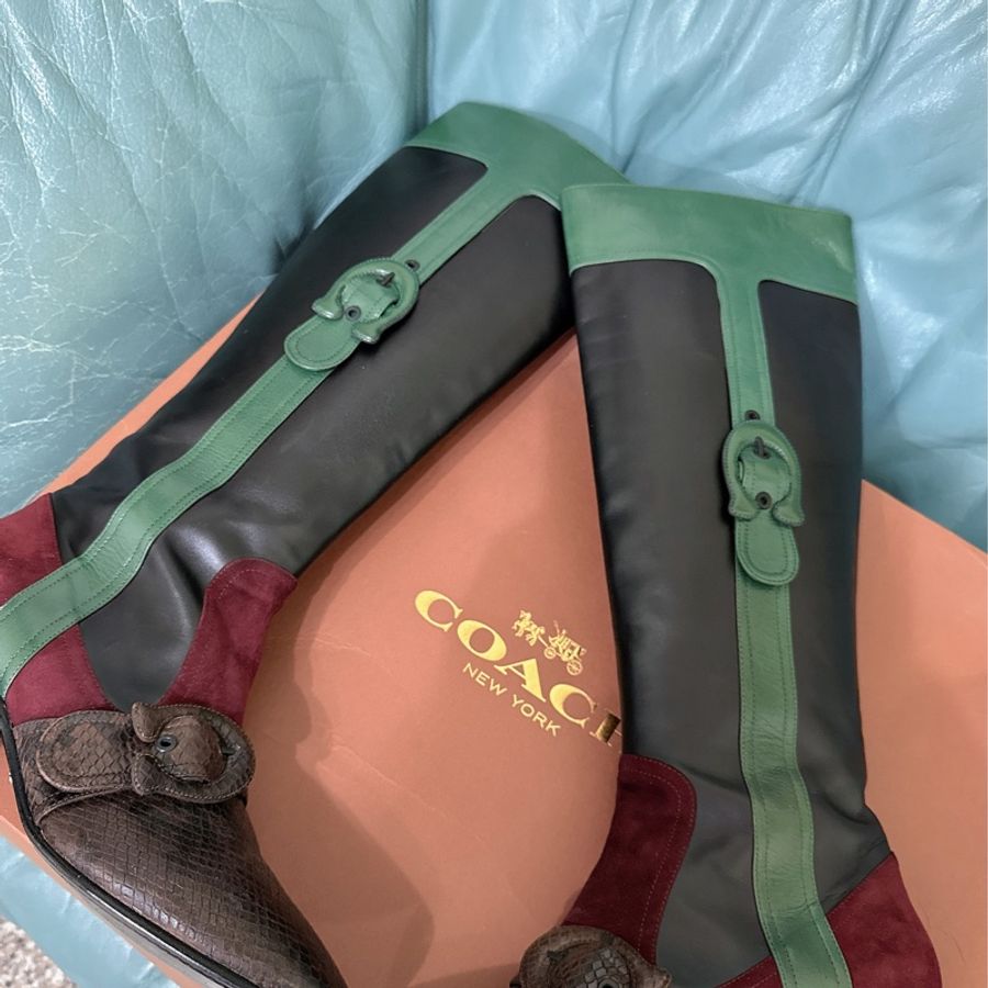 二手Coach 長筒靴子(原價25000元)-32