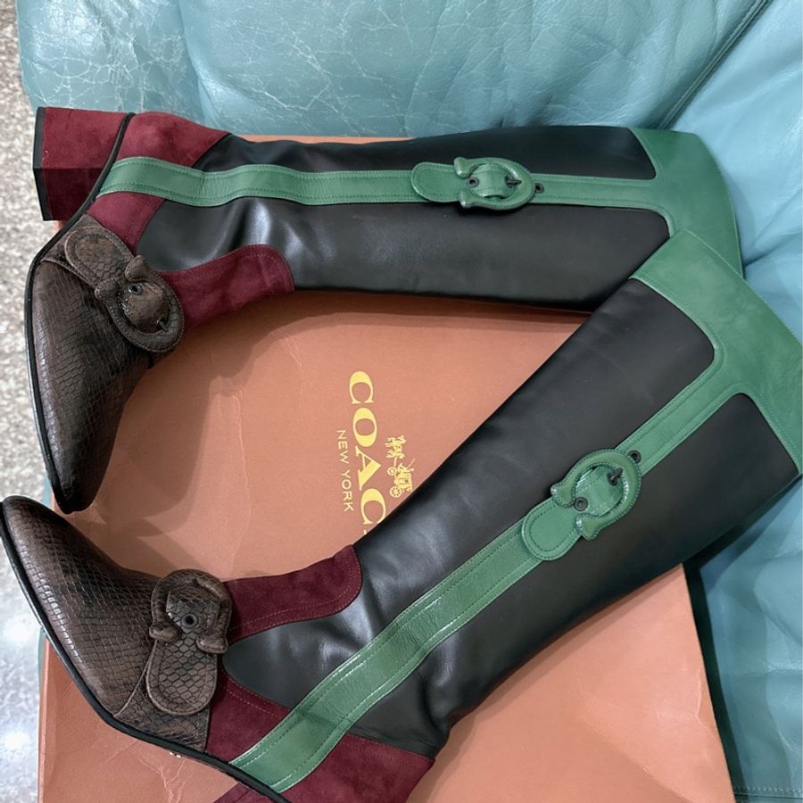 二手Coach 長筒靴子(原價25000元)-33