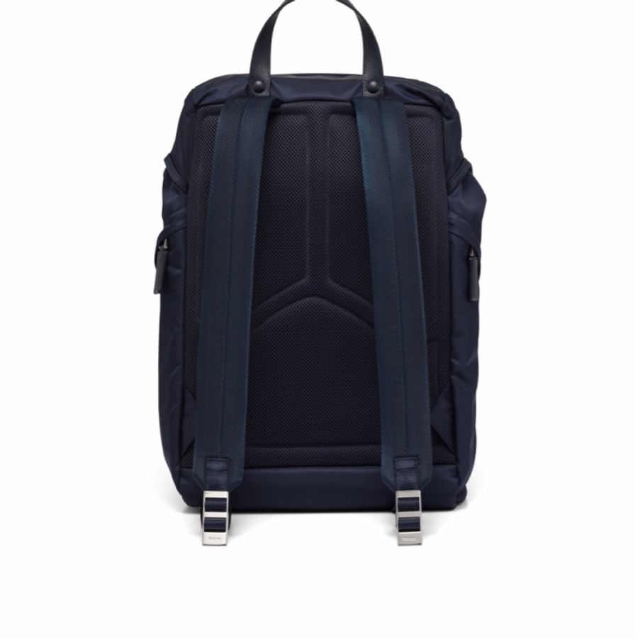 Prada 男士 徽標雙肩包均碼碼27cm*17cm*45cm-4