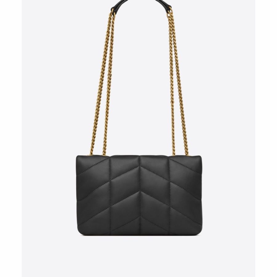Saint Laurent 女士 PUFFER迷你絎縫斜挎包均碼碼MINI、23cm*8.5cm*15.5cm-4