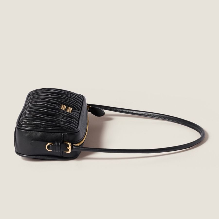 Miu Miu 女士 Matelassé 單肩包均碼碼常規、20cm*4.5cm*10cm-2