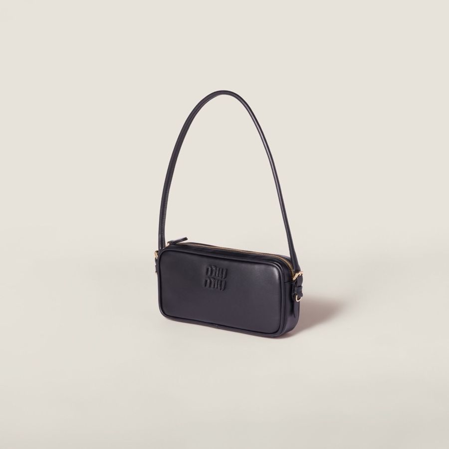 Miu Miu 女士 拉鍊單肩包均碼碼20cm*4.5cm*10cm-1
