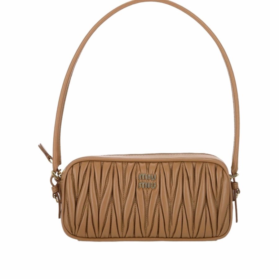 Miu Miu 女士 拉鍊手提包均碼碼常規、20cm*4.5cm*10cm-0
