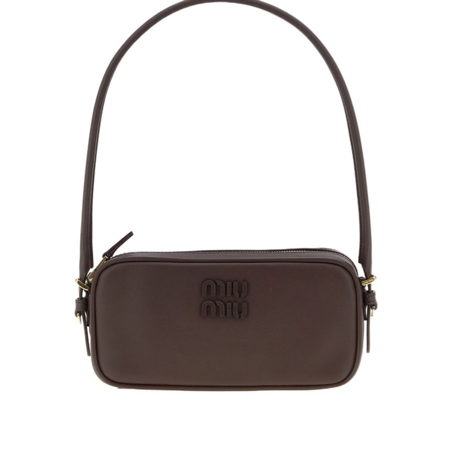 Miu Miu 女士 拉鍊單肩包均碼碼20cm*4.5cm*10cm-0
