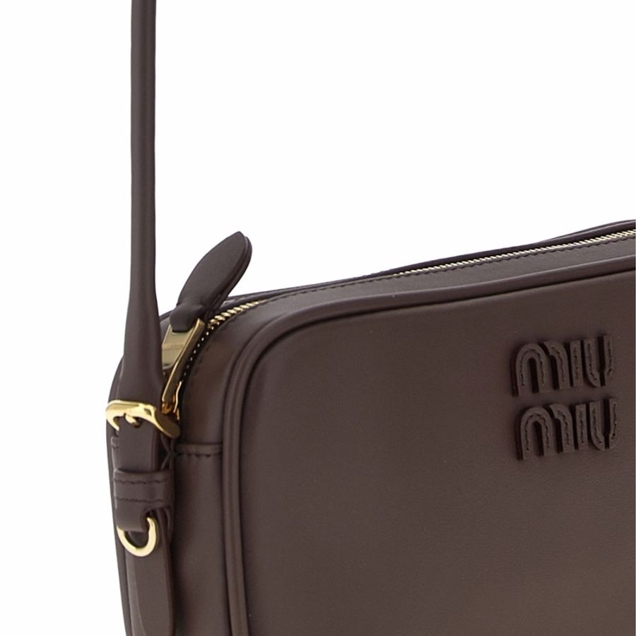 Miu Miu 女士 拉鍊單肩包均碼碼20cm*4.5cm*10cm-1