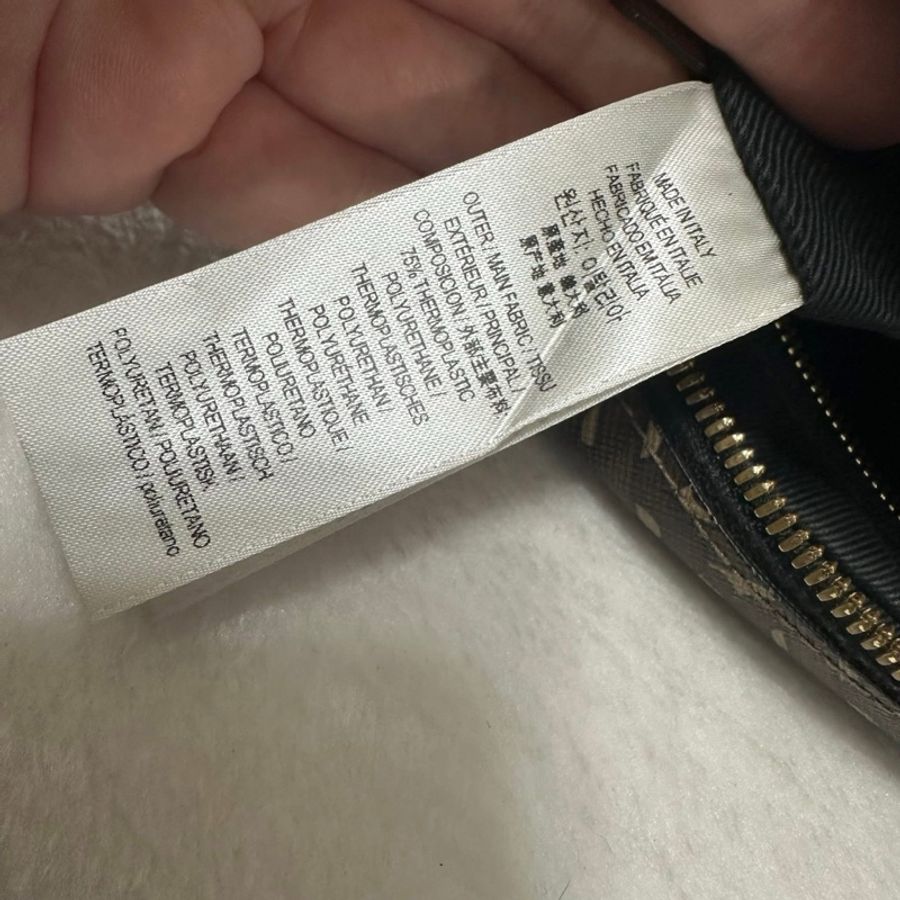 二手正品BURBERRY /8025763 / ATLAS 經典印花拉鍊斜背相機包~近全新(看圖看內文)-10