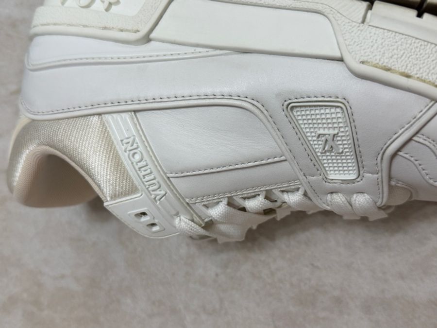 LV trainer 全白配色球鞋 運動鞋 女生38.5-39可穿-4