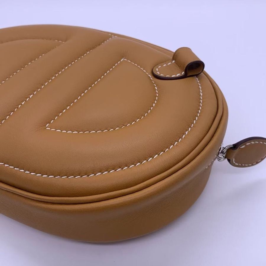 愛馬仕Hermes in the loop猪鼻子腰包芝麻色Y刻-20