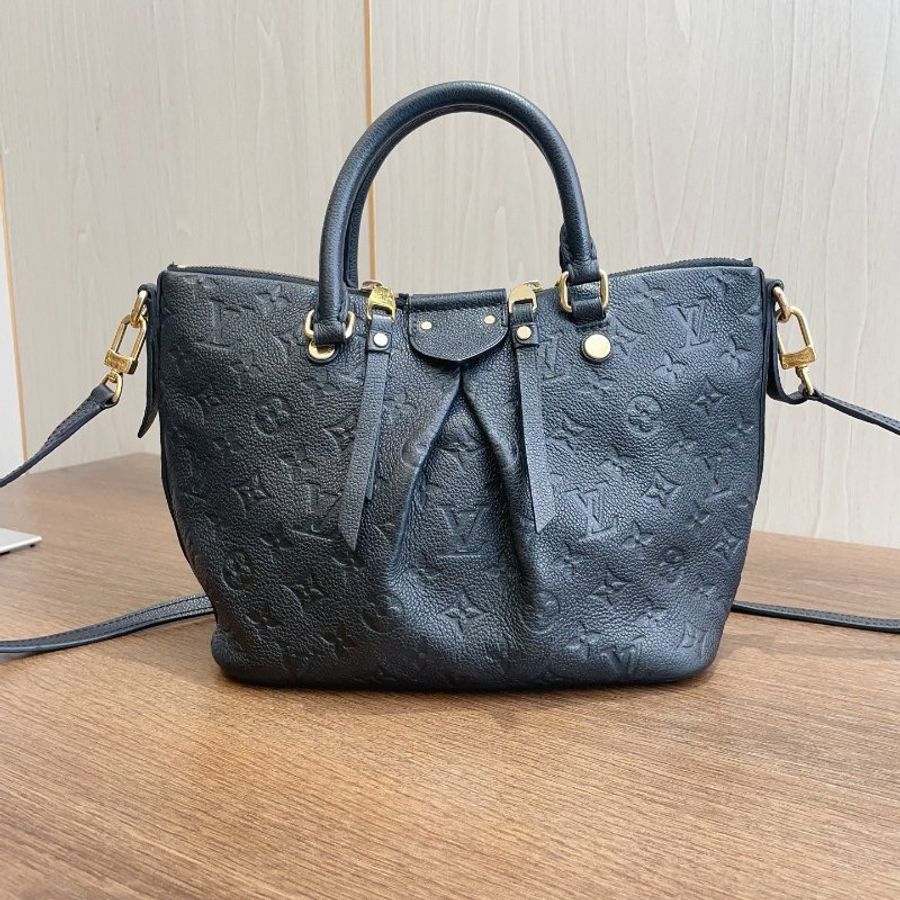 路易威登/Louis Vuitton 全皮餃子手提包-0