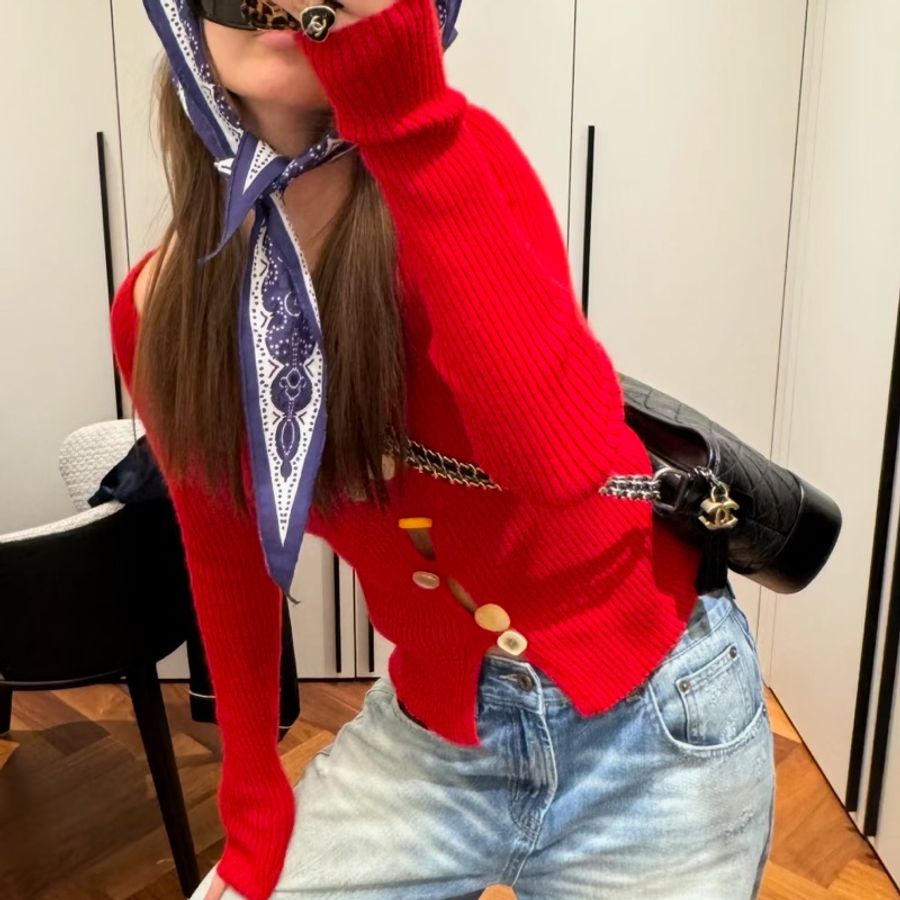 🌚CHANEL香奈兒Gabrielle系列大號流浪托特包-29