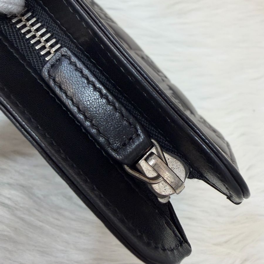 CHANEL A28587 Vintage 老香 方格多元素夏日化妝包 手拿包 隨身包-19