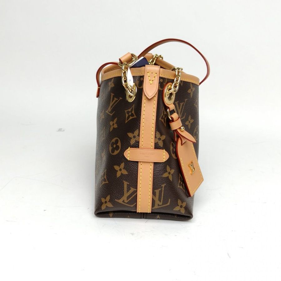 LOUIS VUITTON CARRYALLBB老花PVC金扣晶片肩背包-3