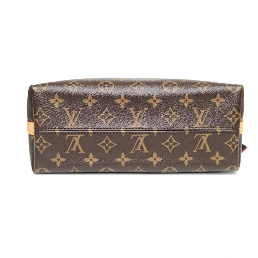 LOUIS VUITTON CARRYALLBB老花PVC金扣晶片肩背包-4