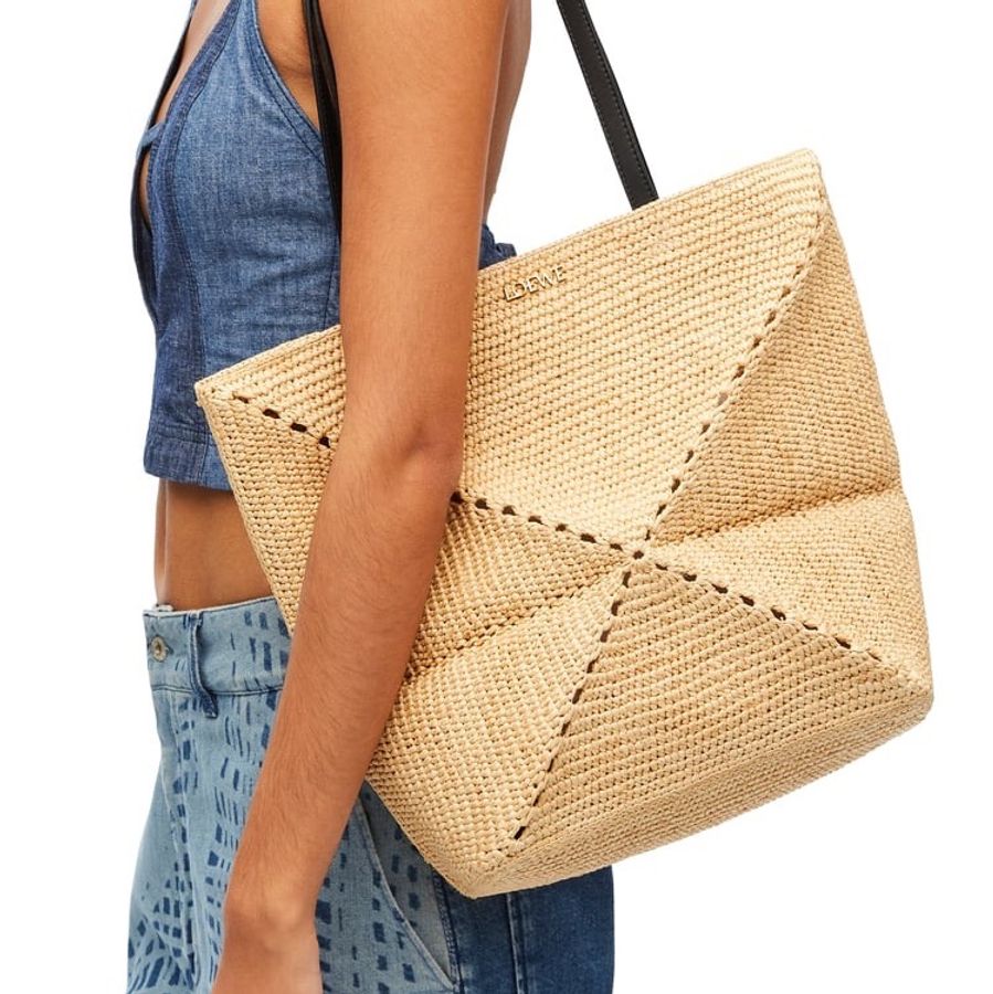 Loewe 女士 中號Puzzle Fold 單肩包均碼碼中號、31.5cm*14.5cm*25.5cm-0