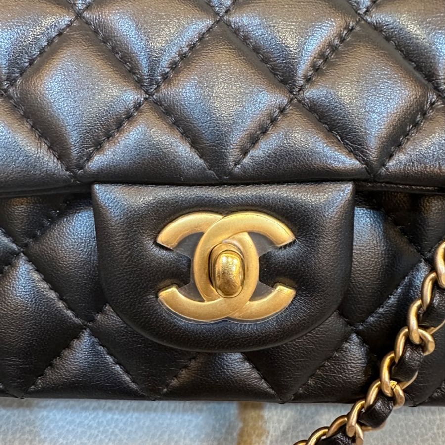 Chanel mini handle cf 20 金屬手柄-13