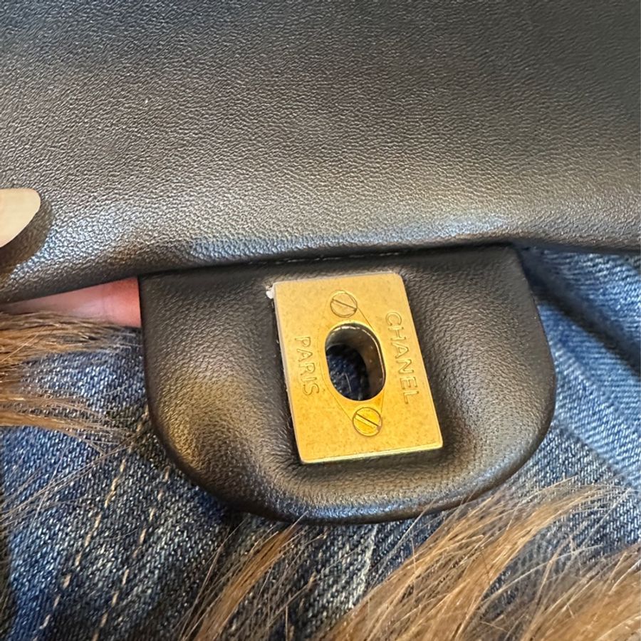 Chanel mini handle cf 20 金屬手柄-16