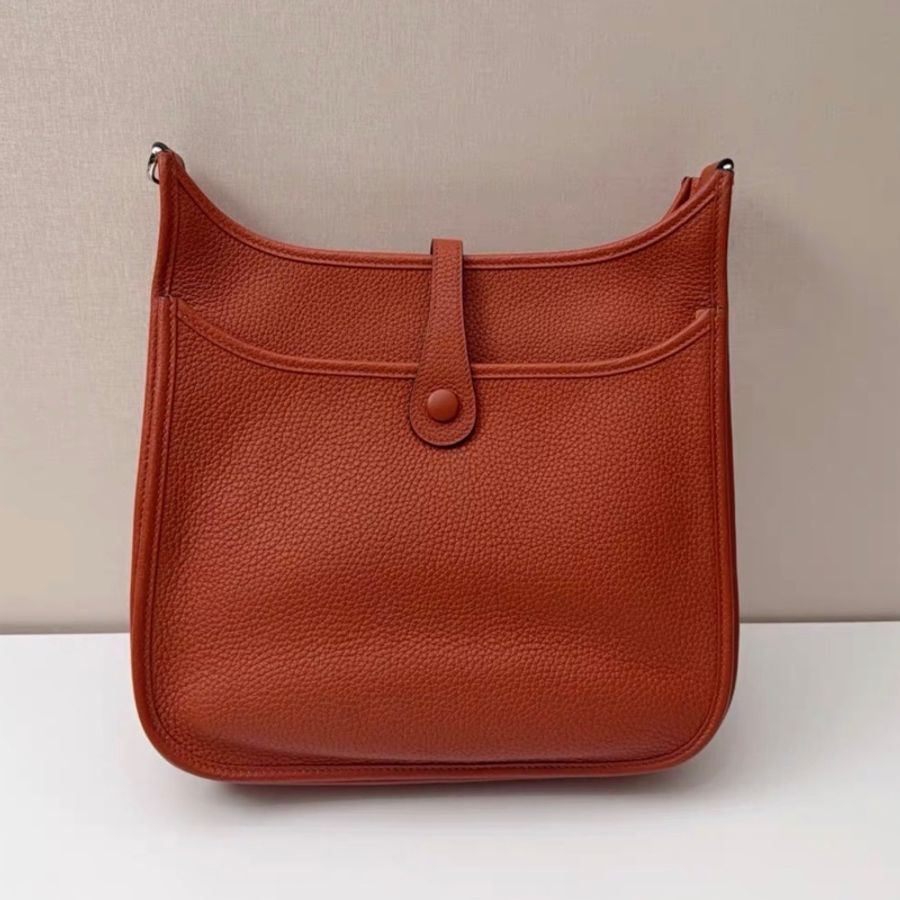 🌈Hermes🧡Evelyne 29🧡南瓜色銀扣🌟98.5新🌈Evelyne29🌟evelyne🌟愛馬仕🌟-6