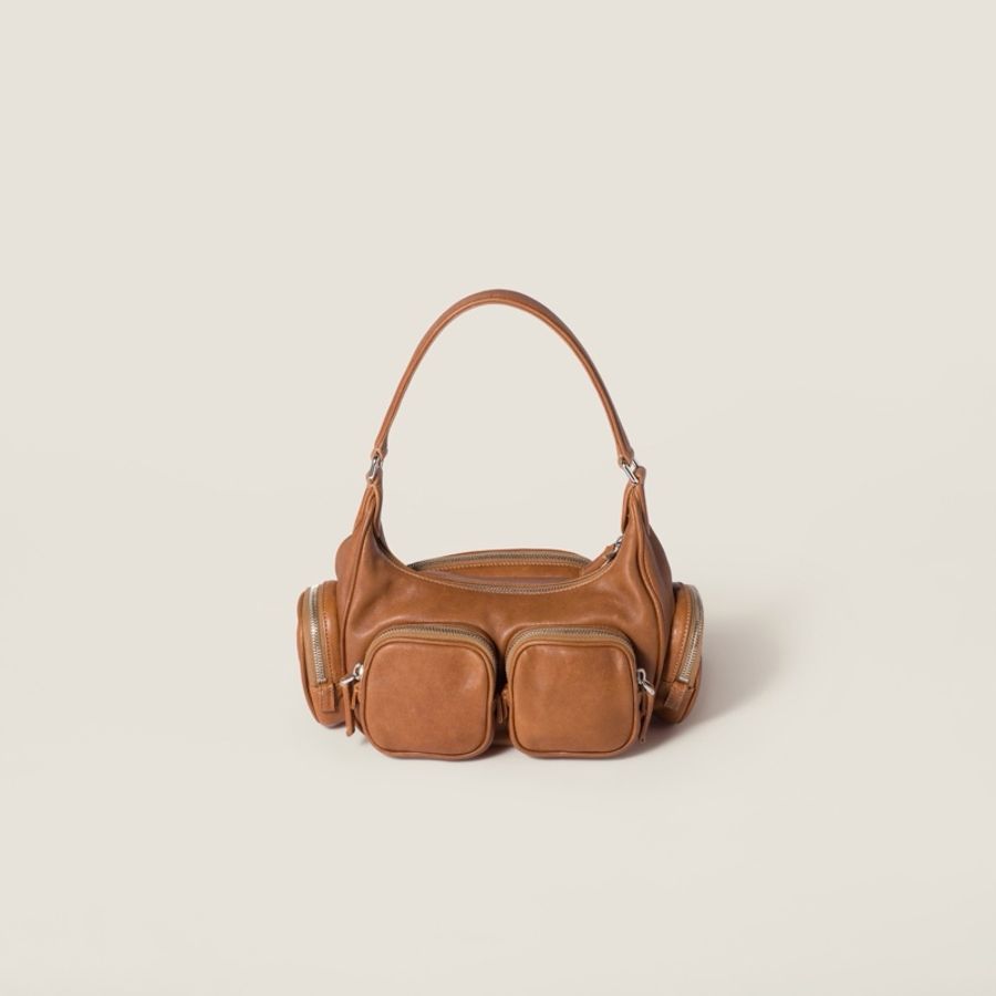 Miu Miu 女士 拉鍊單肩包均碼碼22cm*7cm*18.5cm-1