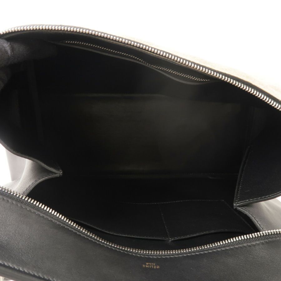 CELINE 牛皮皮革/馬毛Edge Bag手挽袋-4