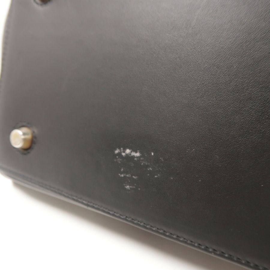 CELINE 牛皮皮革/馬毛Edge Bag手挽袋-12
